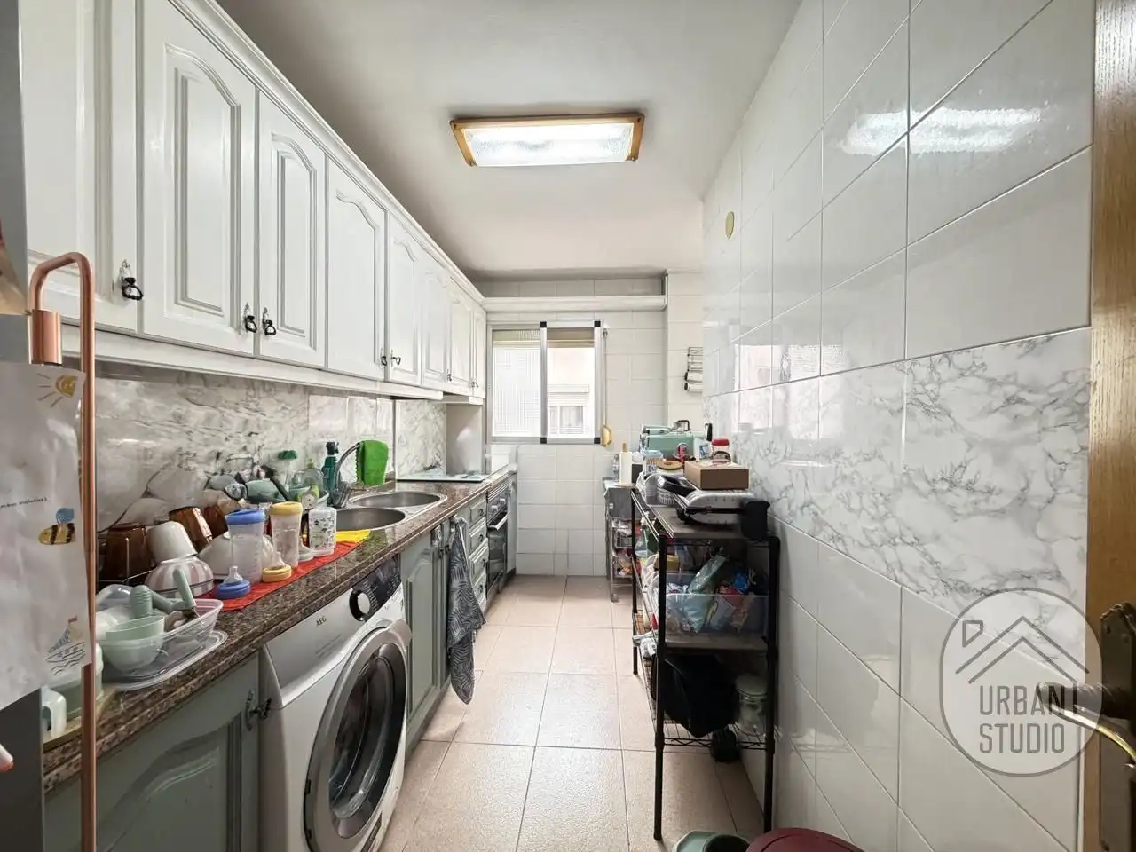 Cocina de Piso en venta en Alicante / Alacant con Terraza