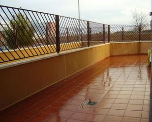 Terrace of Flat for sale in Ciudad Real Capital  with Heating, Parquet flooring and Storage room