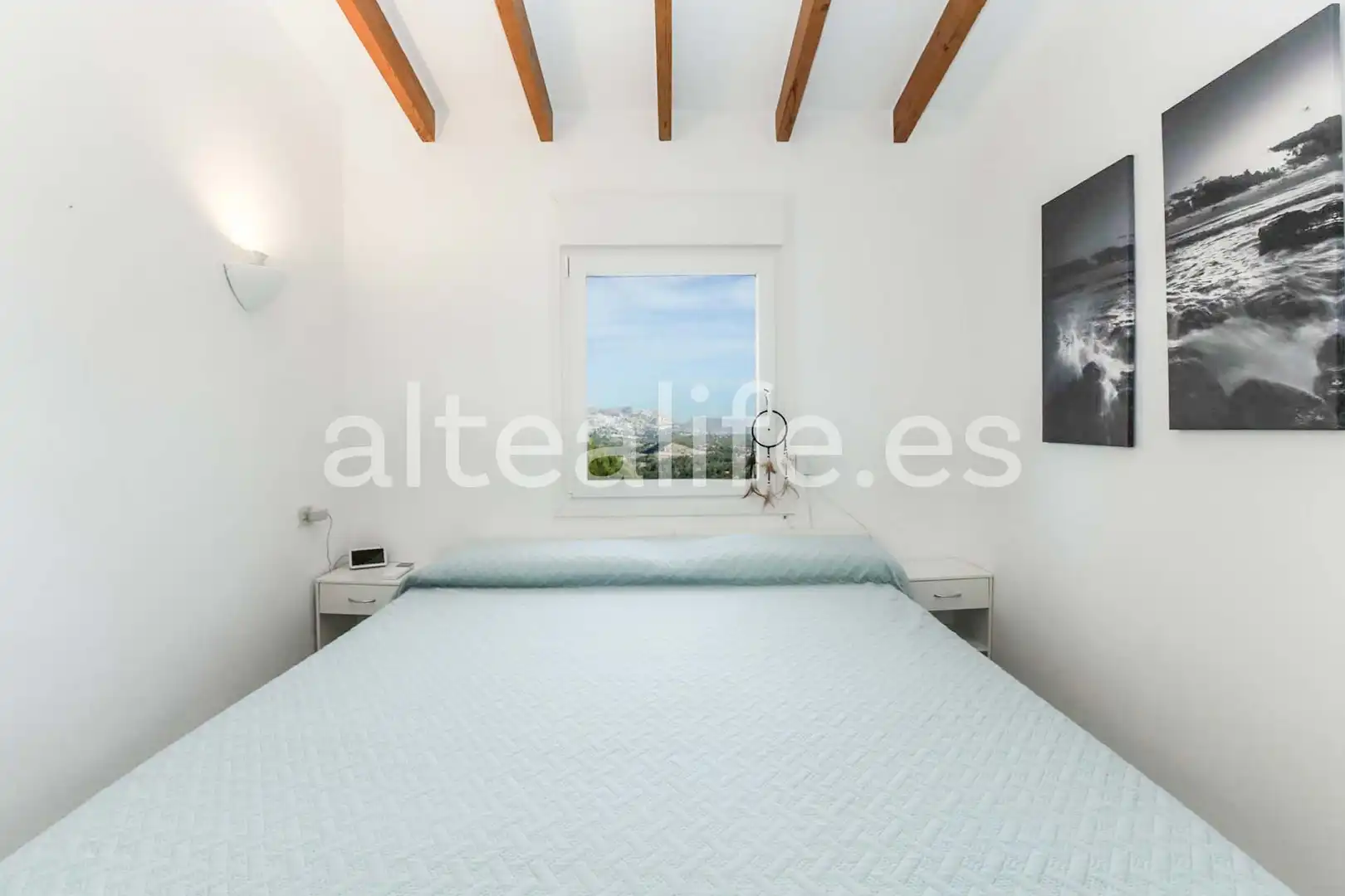 Dormitori de Casa o xalet en venda en La Nucia amb Aire condicionat, Jardí privat i Terrassa