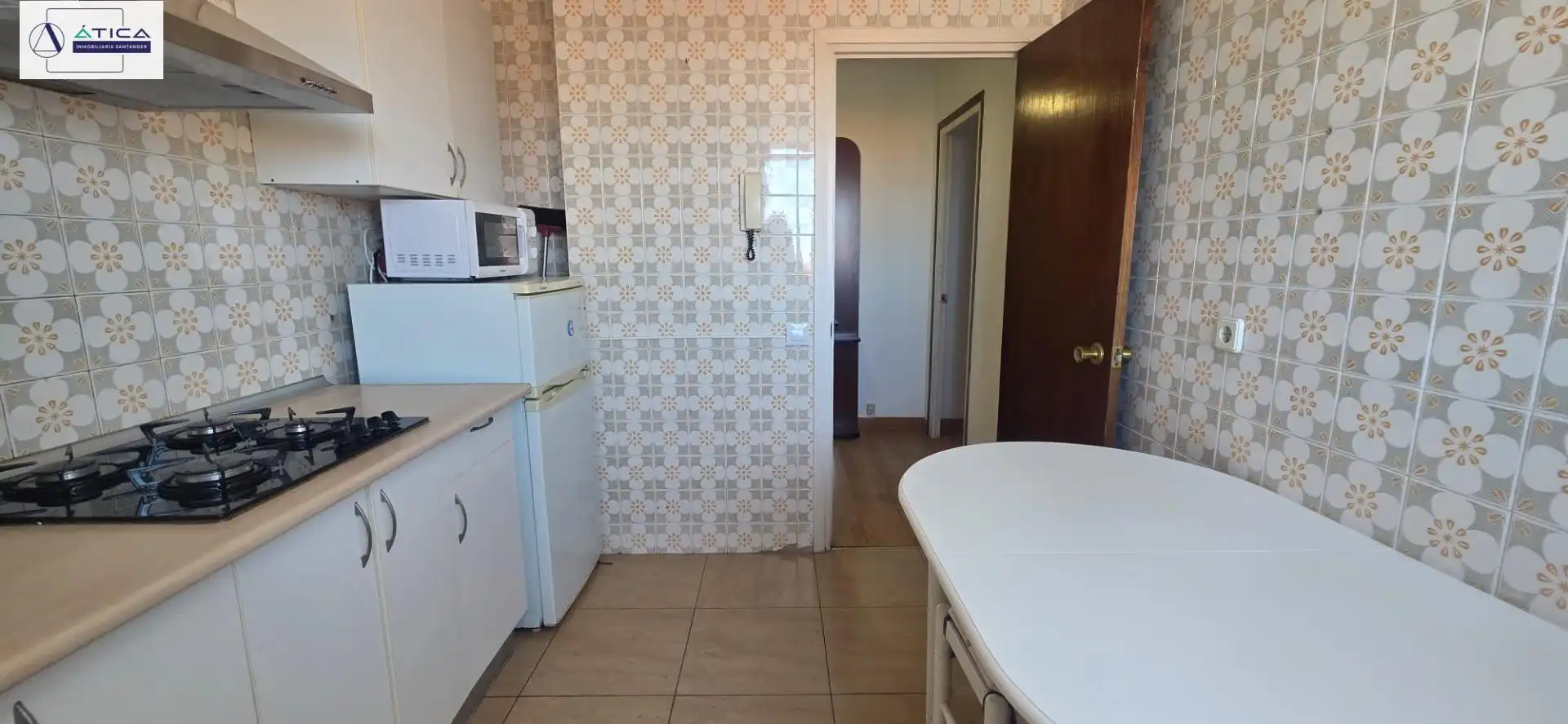 Kitchen of Flat for sale in Santander  with Parquet flooring and Terrace