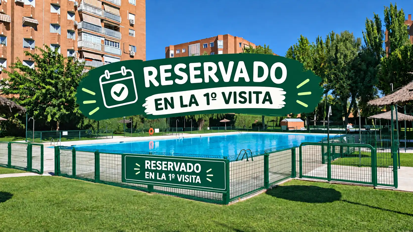 Pis amb piscina en venda a La Serna