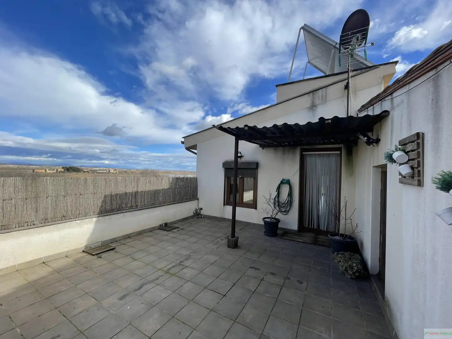 Terraza de Casa o chalet en venta en El Poal con Parquet, Trastero y Balcón