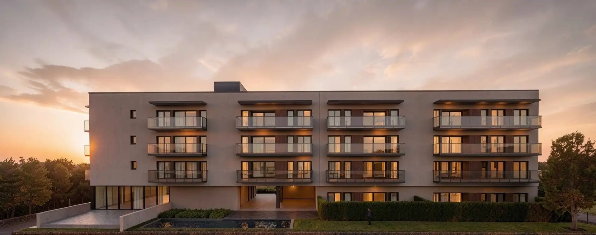 Exterior view of Flat for sale in Figueres  with Heating, Terrace and Swimming Pool
