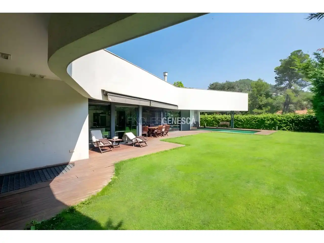 Terrasse von Haus oder Chalet zum Verkauf in Matadepera mit Klimaanlage, Heizung und Privatgarten
