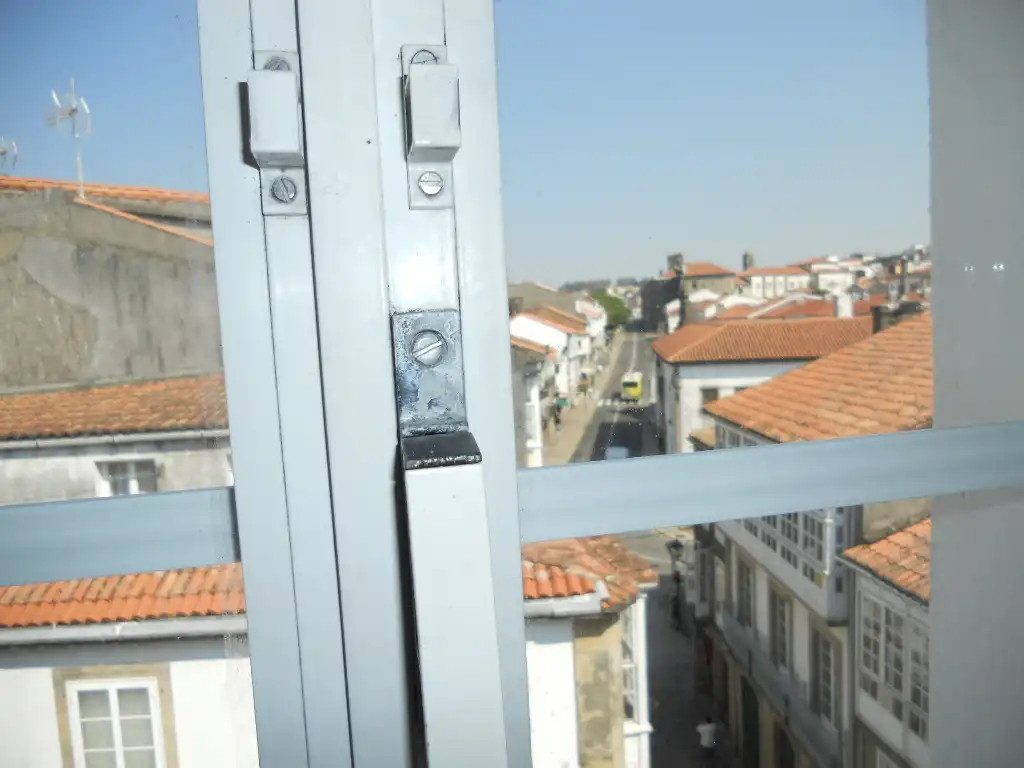 Exterior view of Flat for rent in Santiago de Compostela   with Heating, Furnished and Oven