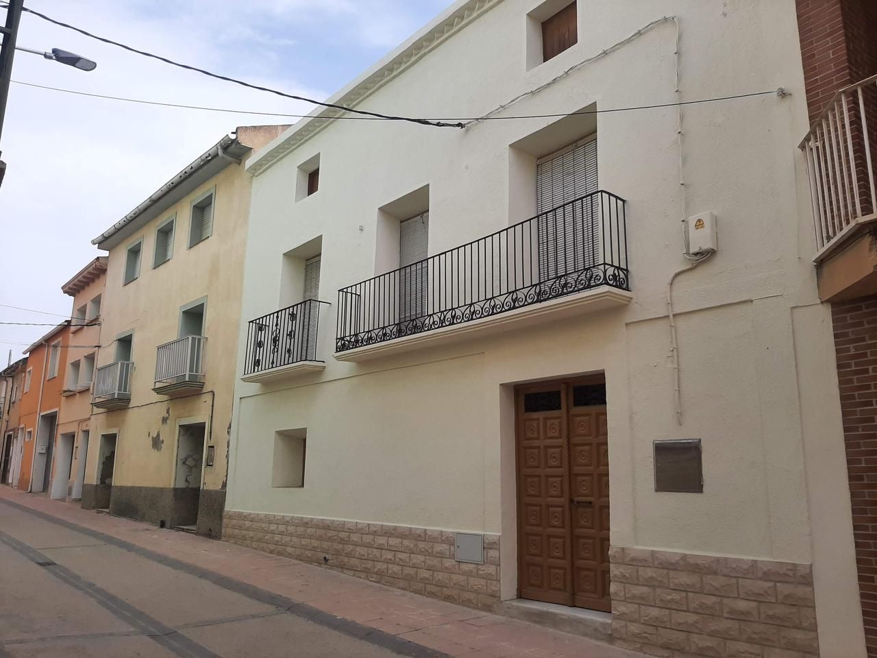 Vista exterior de Casa o xalet en venda en Tardienta amb Jardí privat i Traster