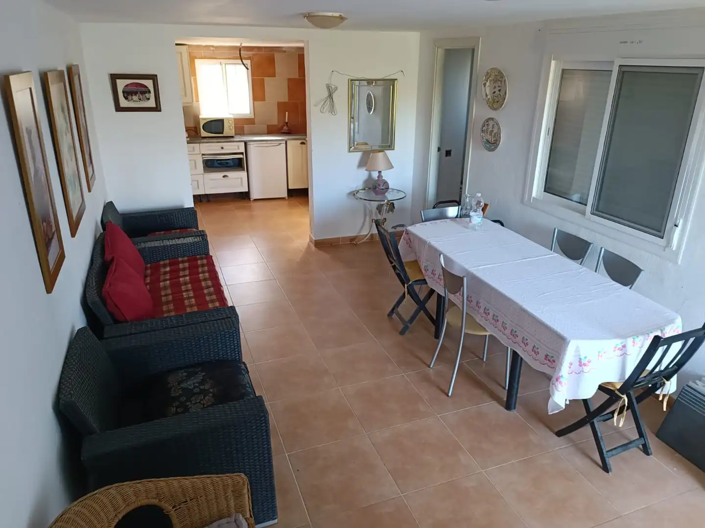 Dining room of Houses for sale in Guaro  with Terrace, Storage room and Furnished