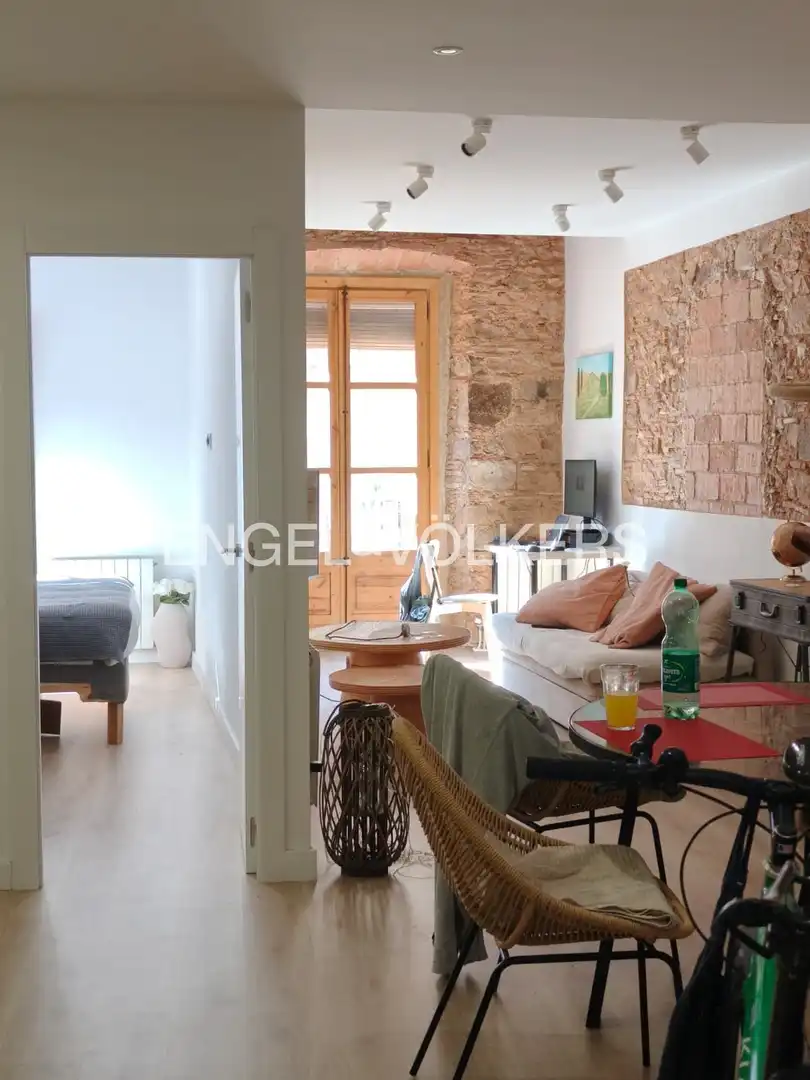Sala d'estar de Pis en venda en Barcelona amb Calefacció