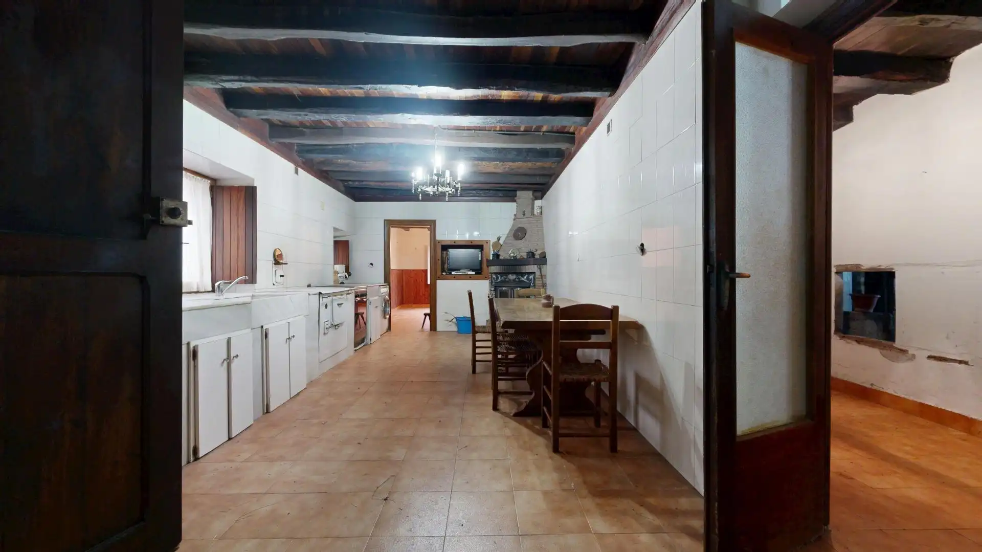 Cuina de Casa o xalet en venda en Markina-Xemein amb Jardí privat