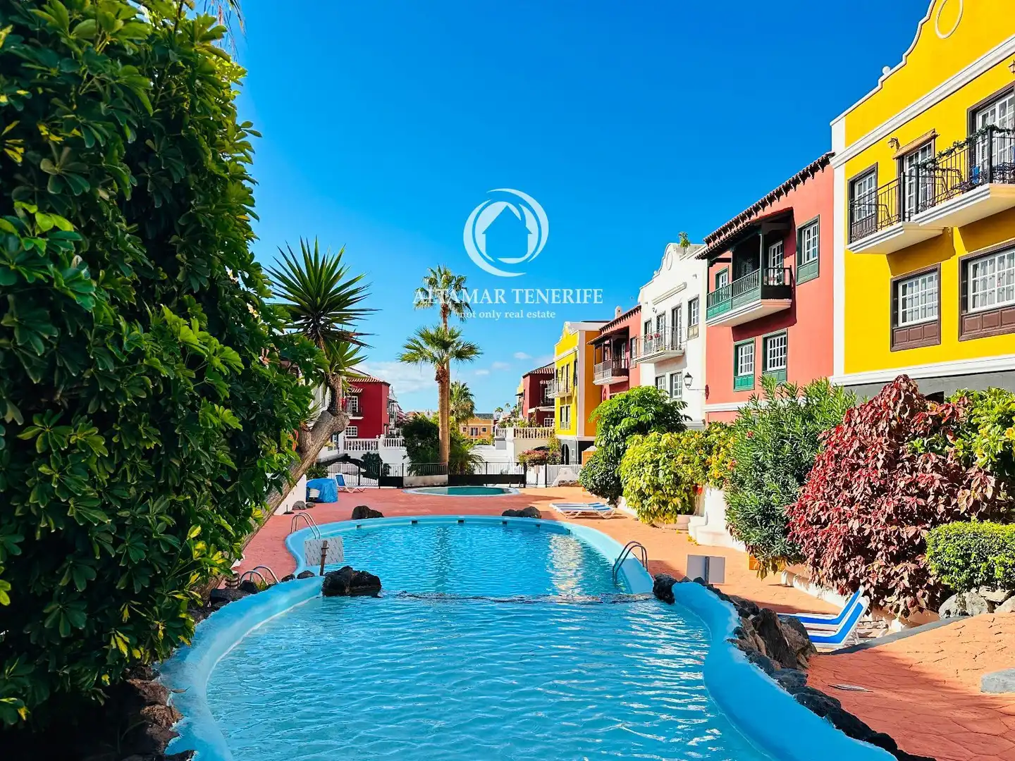 Exterior view of Detached homes for sale in Adeje  with Air Conditioner, Private garden and Terrace