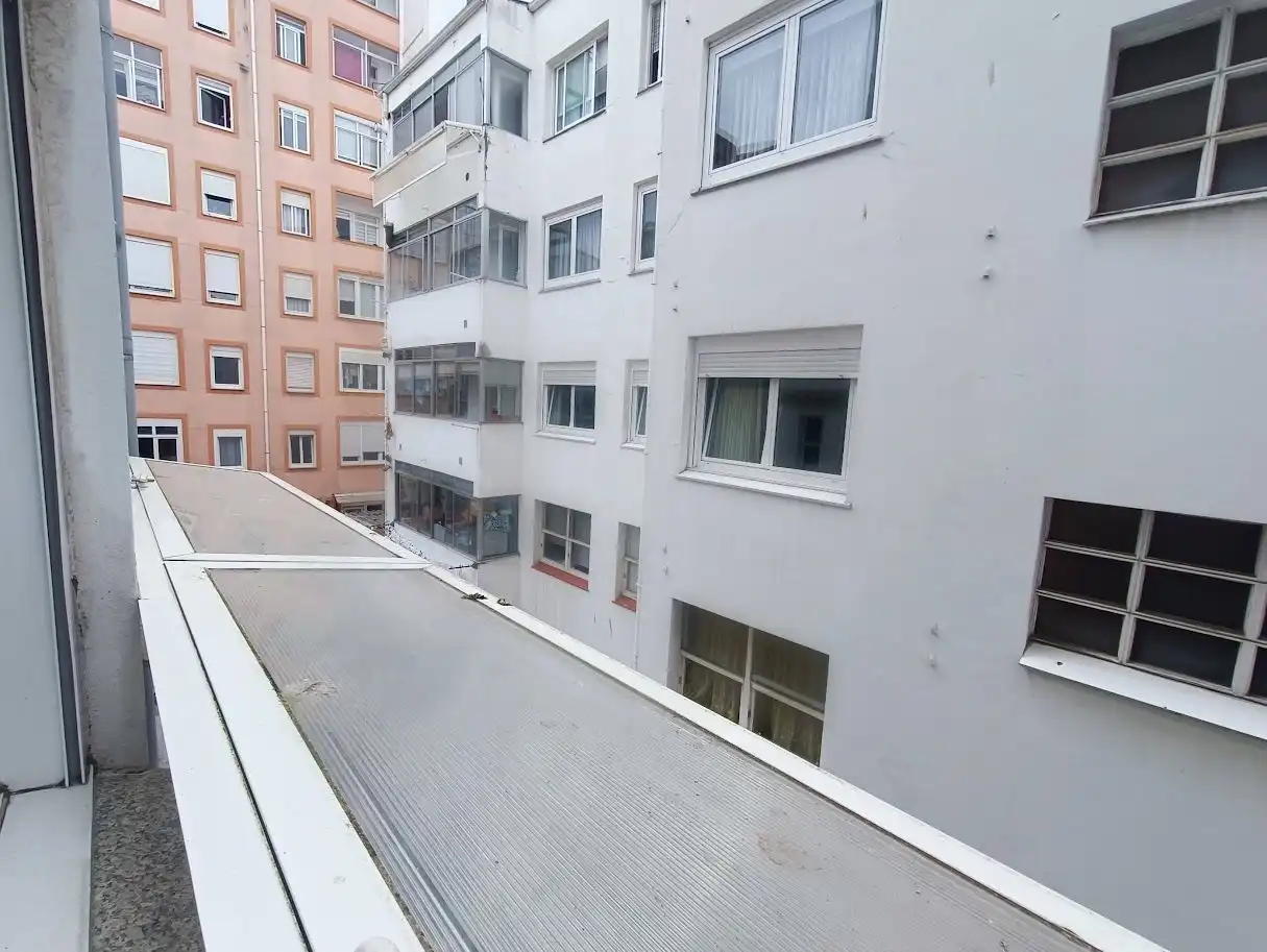 Vista exterior de Pis de lloguer en A Coruña Capital  amb Calefacció i Moblat