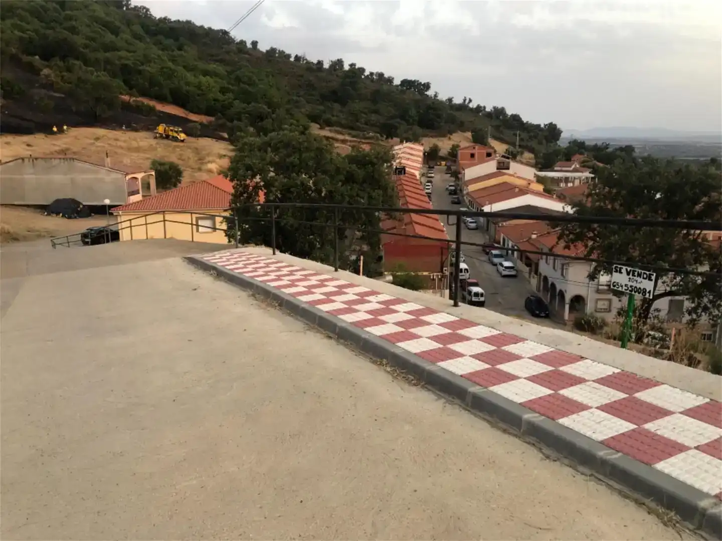 Terrasse von Grundstücke zum Verkauf in Cañamero, Cáceres