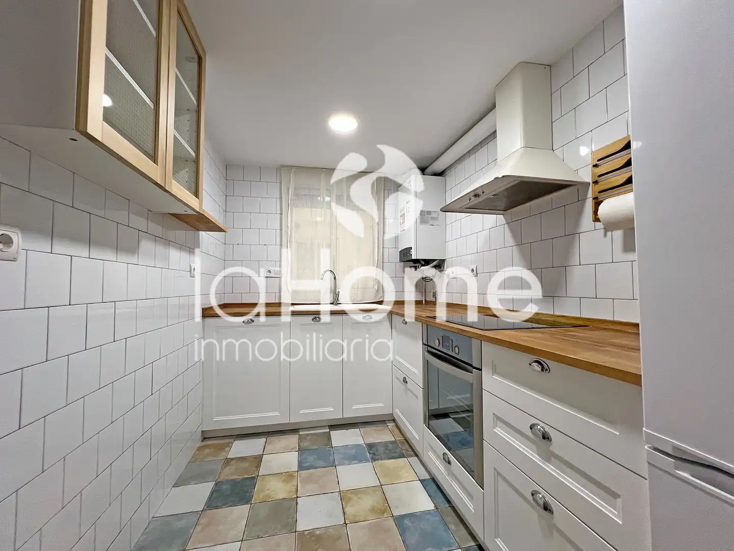 Cocina de Piso de alquiler en Valencia con Aire acondicionado, Calefacción y Parquet