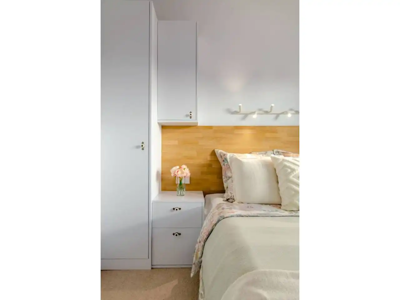 Schlafzimmer von Haus oder Chalet zum Verkauf in Lloret de Mar mit Klimaanlage, Heizung und Privatgarten