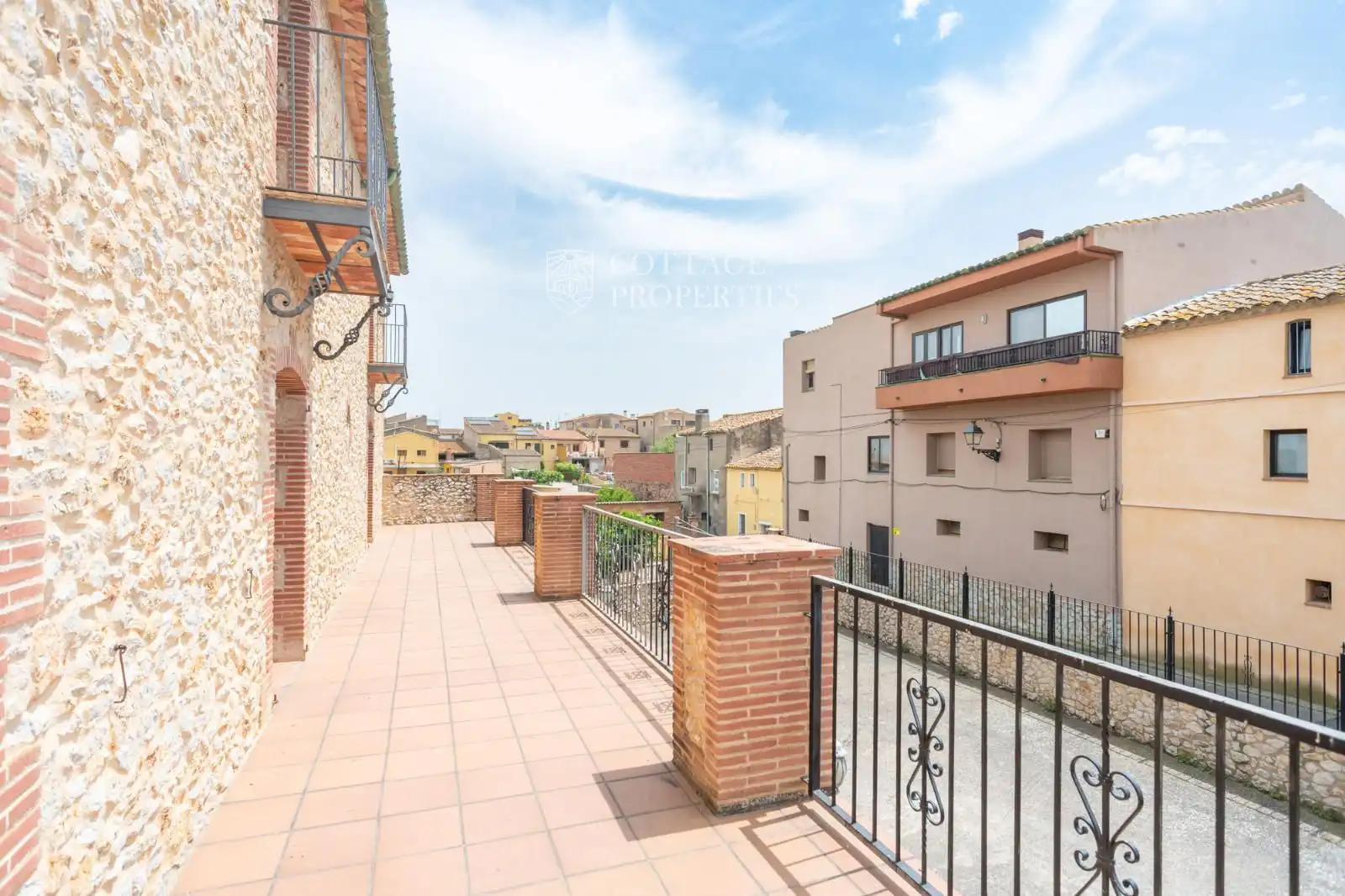 Terraza de Finca rústica en venta en Garrigàs