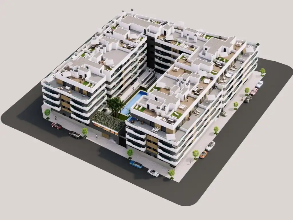 Apartment mit Pool zum Verkauf in Santa Pola ciudad, imagen 5