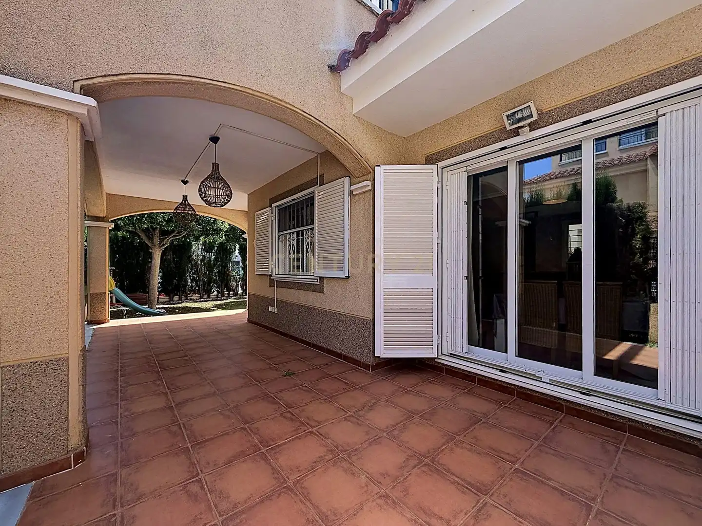 Terrace of Detached homes for rent in Pilar de la Horadada  with Air Conditioner and Community pool