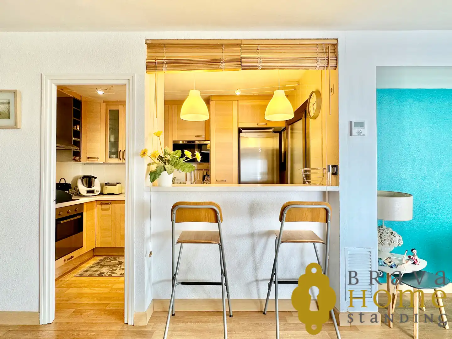 Cocina de Ático en venta en Roses con Aire acondicionado, Terraza y Trastero