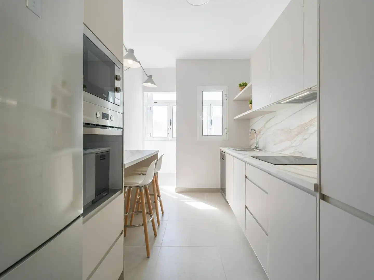 Kitchen of Flat for sale in Las Palmas de Gran Canaria  with Air Conditioner and Balcony