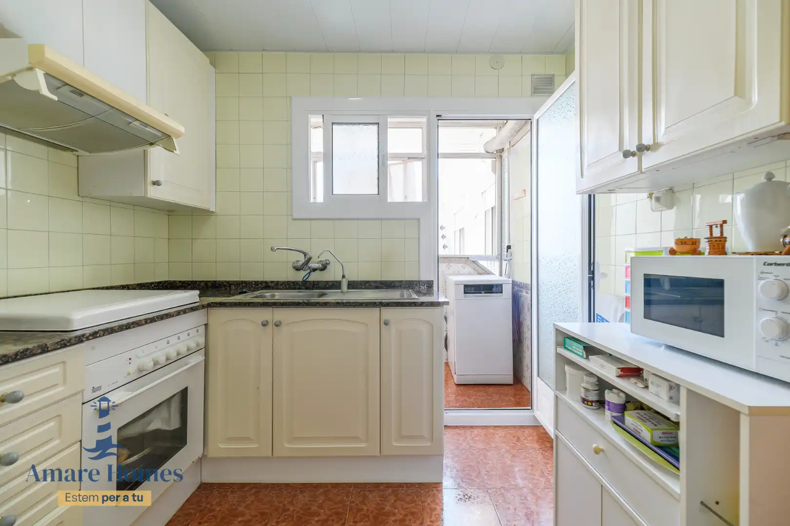 Kitchen of Flat for sale in Gavà  with Air Conditioner, Heating and Parquet flooring