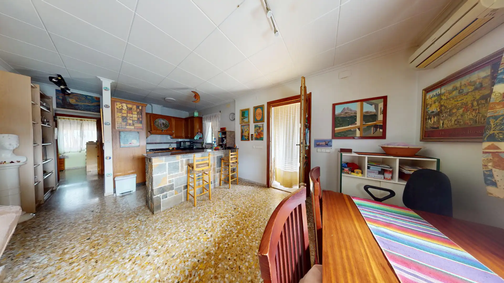 Kitchen of Houses for sale in Elche / Elx  with Air Conditioner, Heating and Private garden