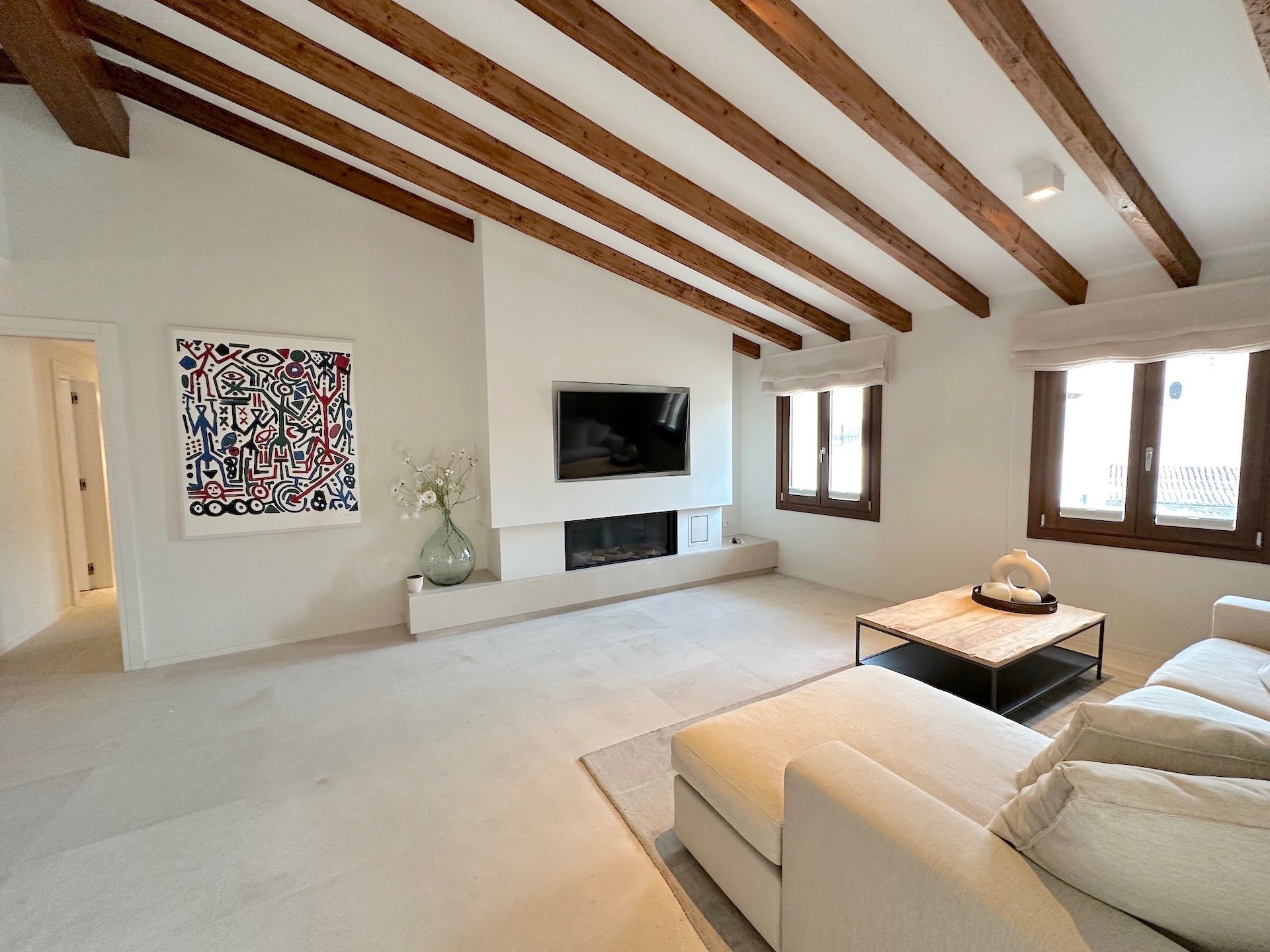 Sala d'estar de Apartament en venda en Santa María del Camí amb Aire condicionat, Calefacció i Traster