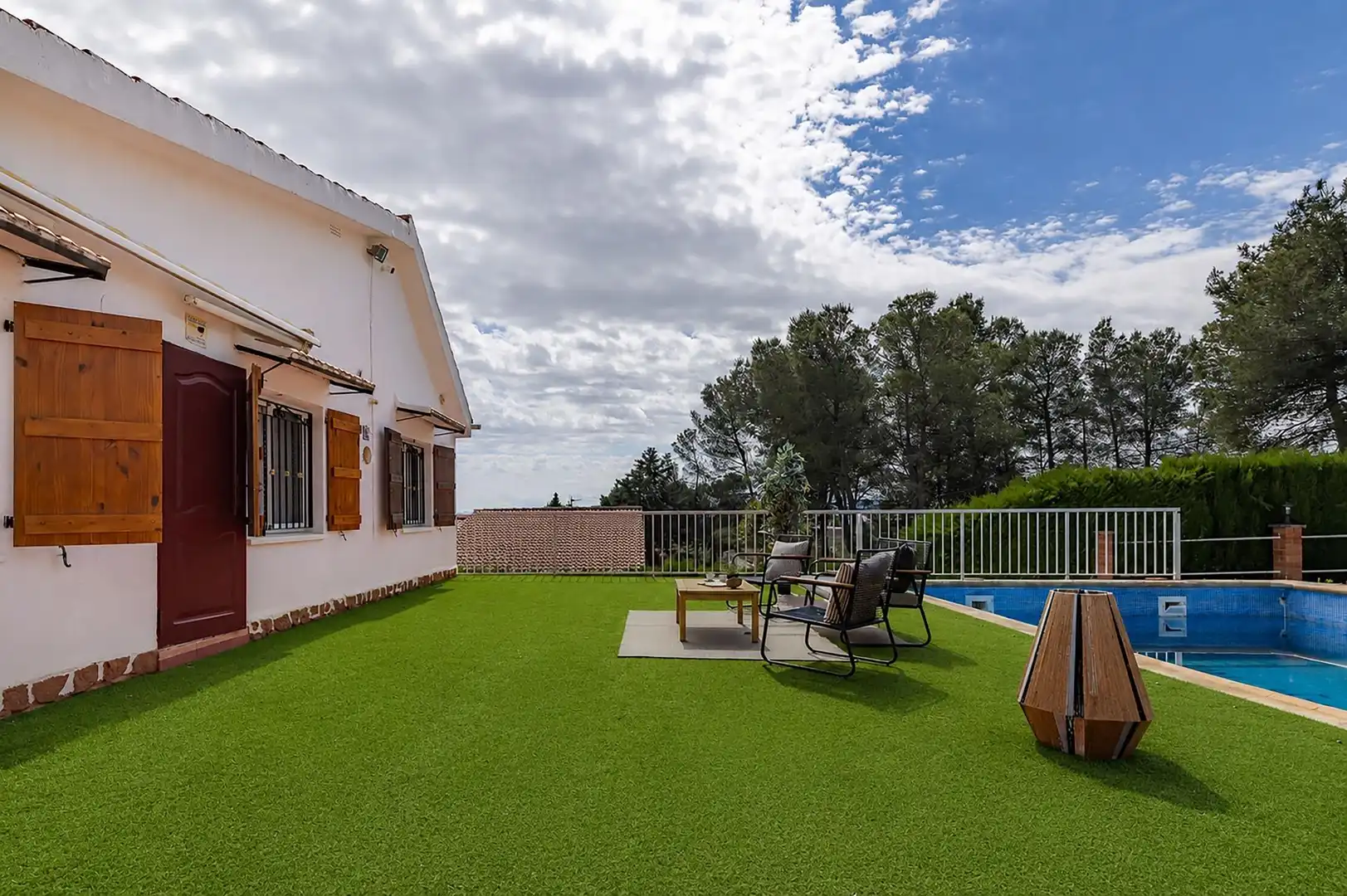 Terrassa de Casa o xalet en venda en Mogente / Moixent amb Jardí privat, Terrassa i Traster
