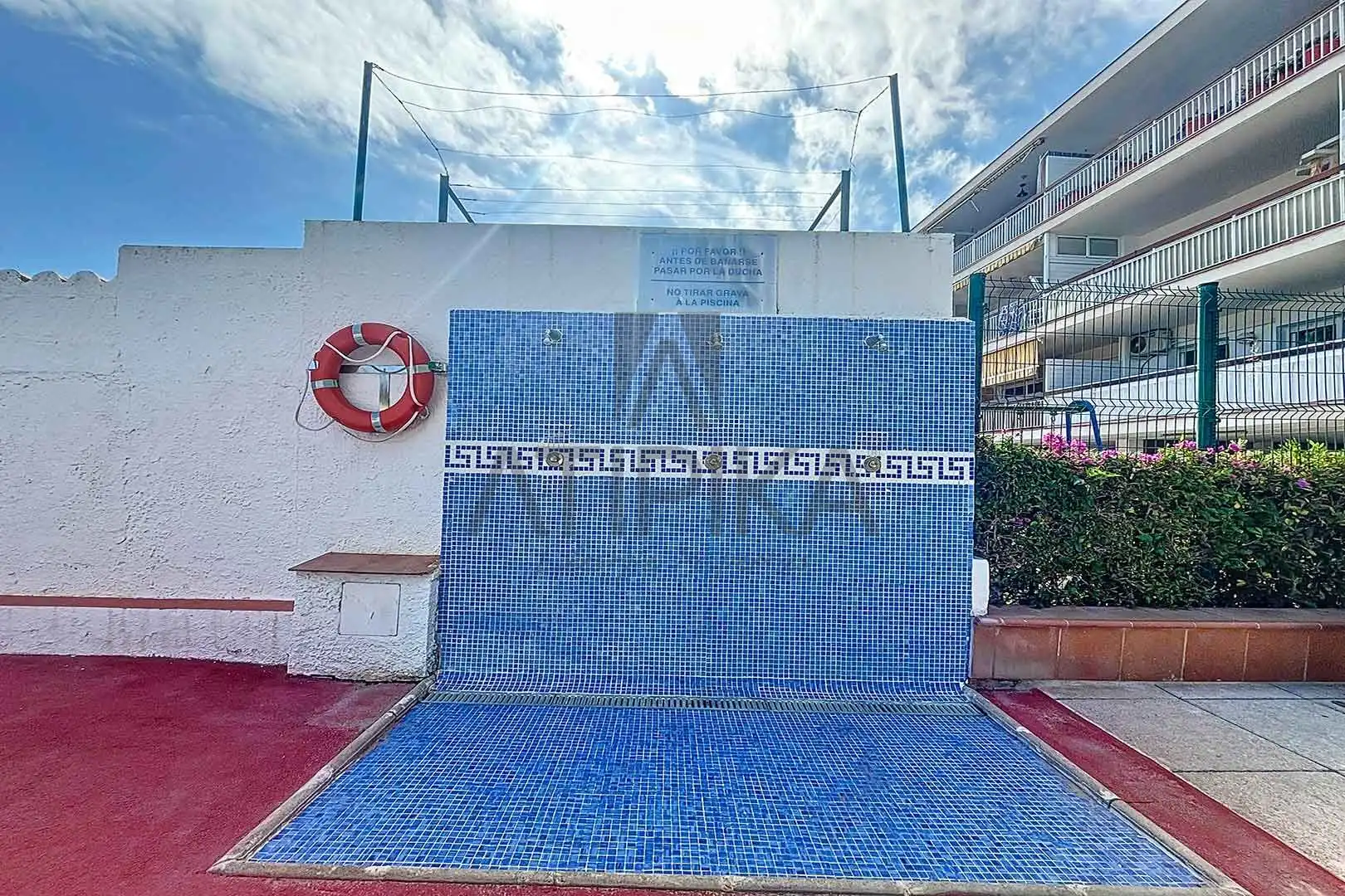 Swimming pool of Flat for sale in Castelldefels  with Terrace, Storage room and Oven