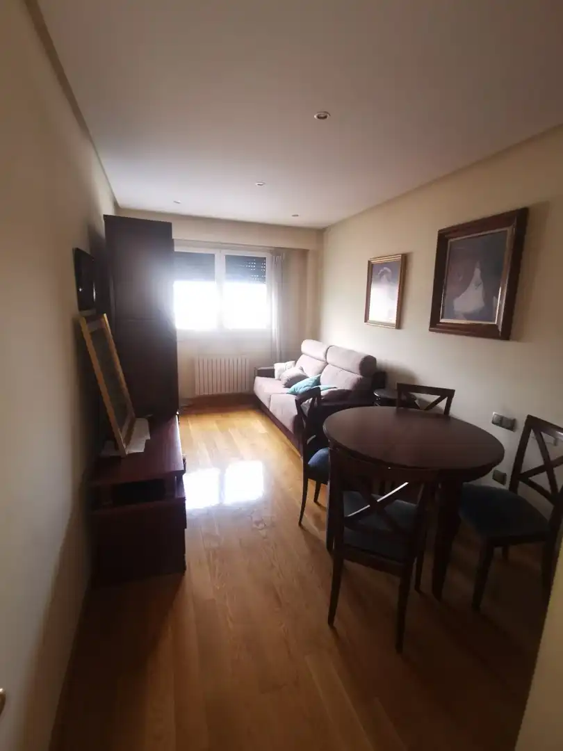 Sala de estar de Dúplex en venta en Ourense Capital  con Calefacción, Parquet y Horno