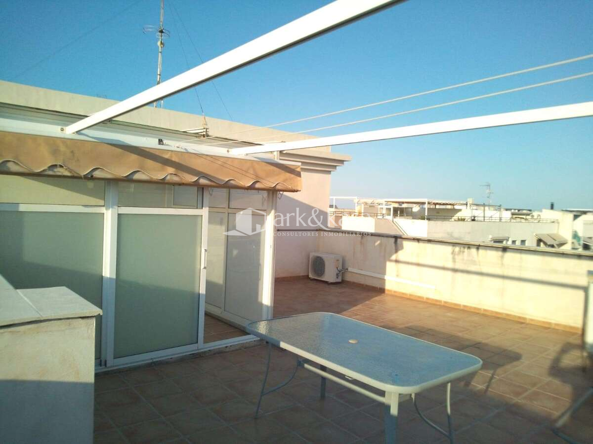 Terrace of Attic for sale in Chilches / Xilxes  with Air Conditioner, Terrace and Furnished