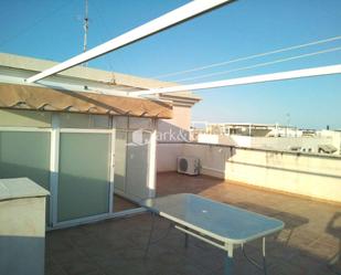 Terrace of Attic for sale in Chilches / Xilxes  with Air Conditioner, Terrace and Furnished