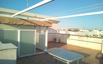 Terrace of Attic for sale in Chilches / Xilxes  with Air Conditioner, Terrace and Furnished