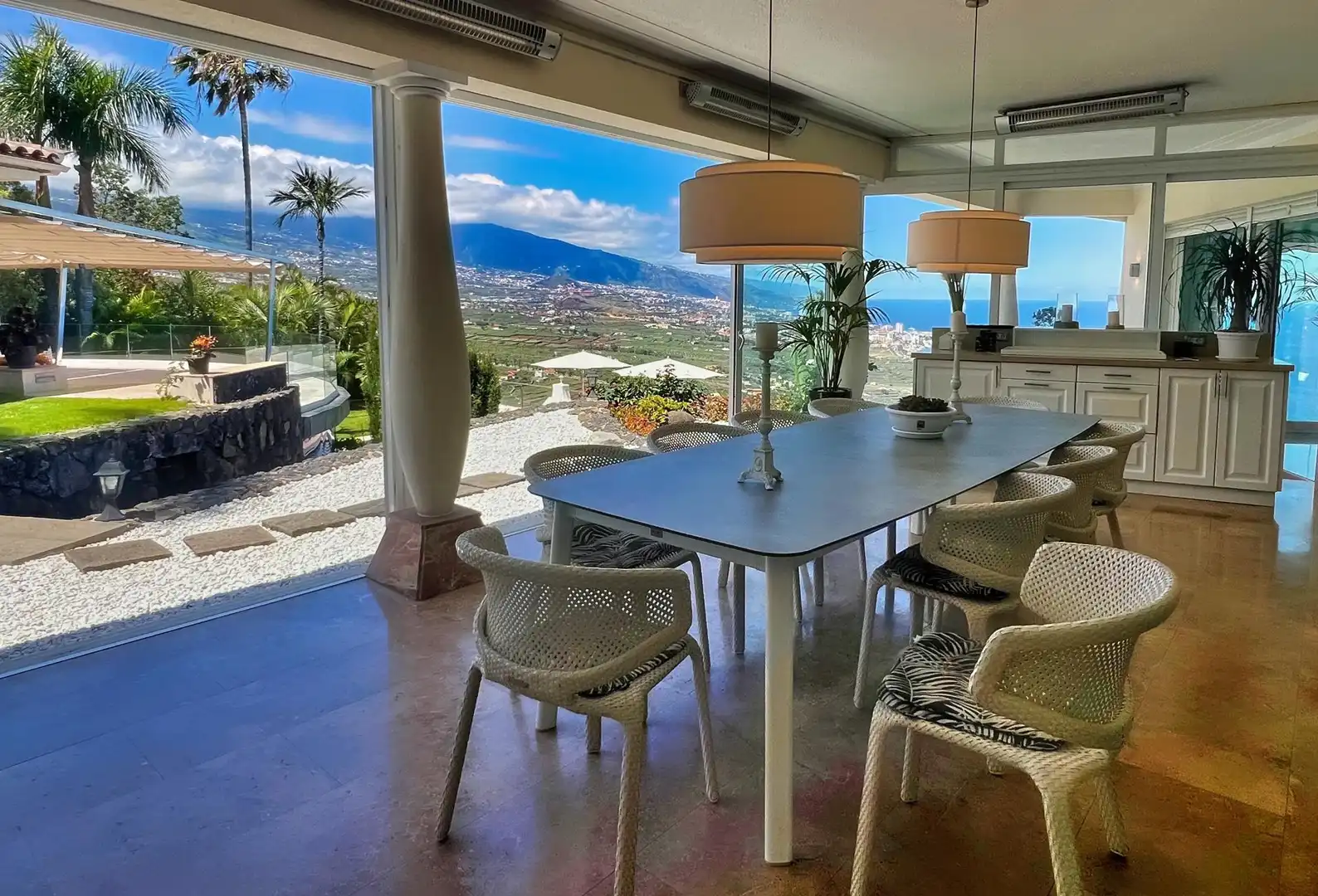 Terraza de Finca rústica en venta en Santa Úrsula con Aire acondicionado, Calefacción y Terraza