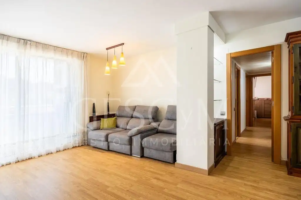 Sala de estar de Piso en venta en Sant Joan Despí con Parquet, Terraza y Balcón