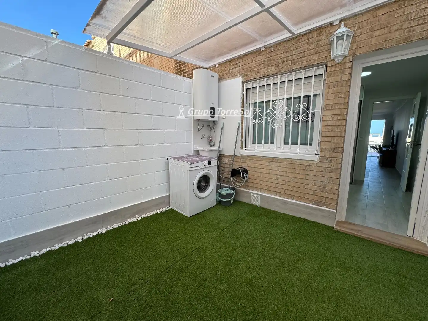 Jardín de Casa adosada en venta en Elche / Elx con Aire acondicionado, Calefacción y Terraza