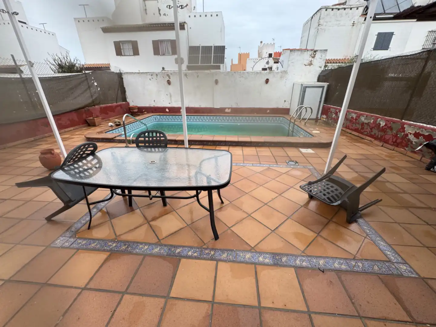 Terrace of Detached homes for sale in Sanlúcar de Barrameda  with Air Conditioner, Heating and Private garden