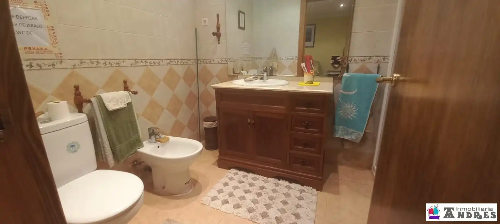 Baño de Casa o chalet en venta en Lemoa con Calefacción, Jardín privado y Terraza