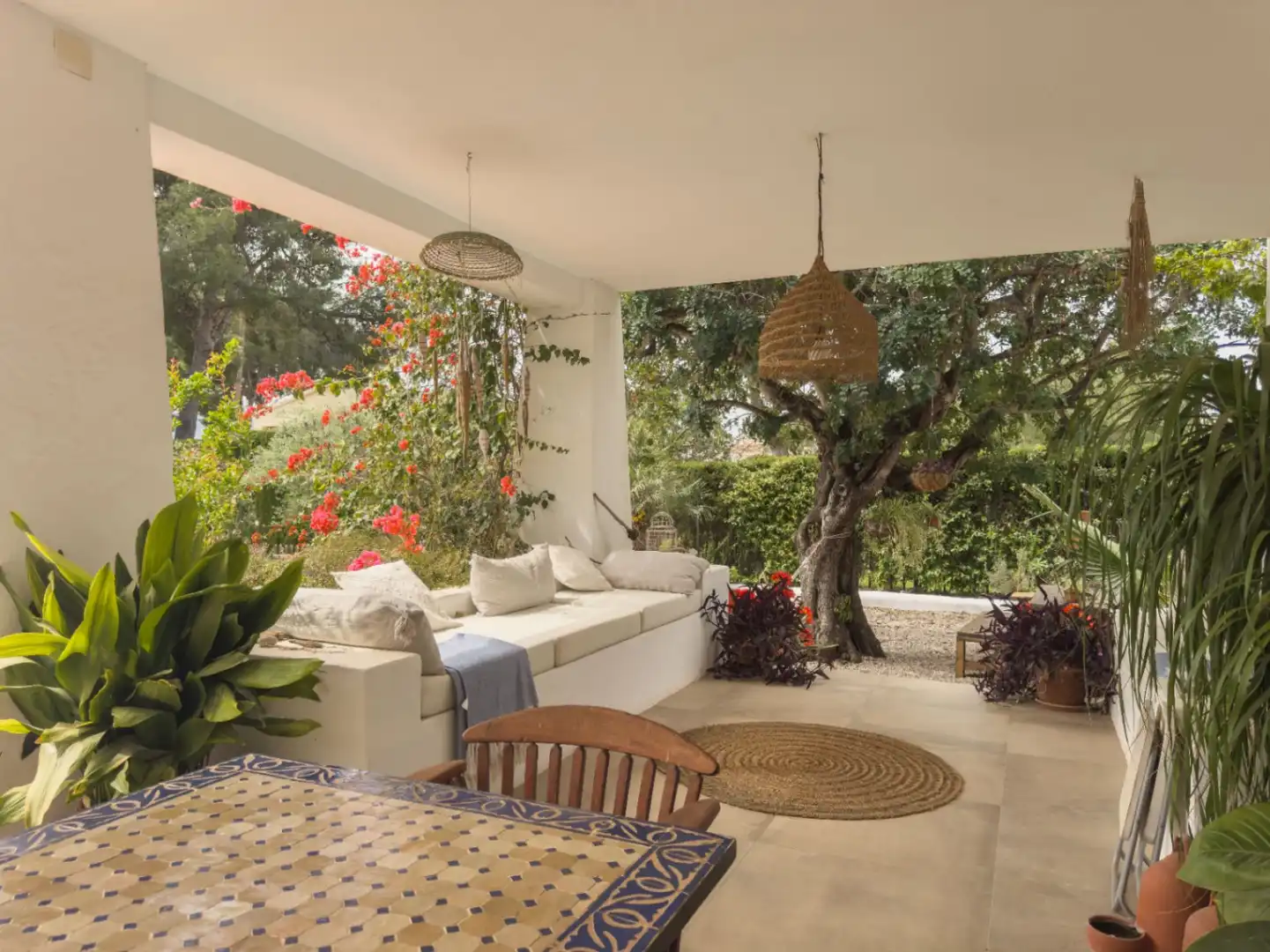 Terraza de Casa o chalet en venta en Jávea / Xàbia con Aire acondicionado, Calefacción y Jardín privado