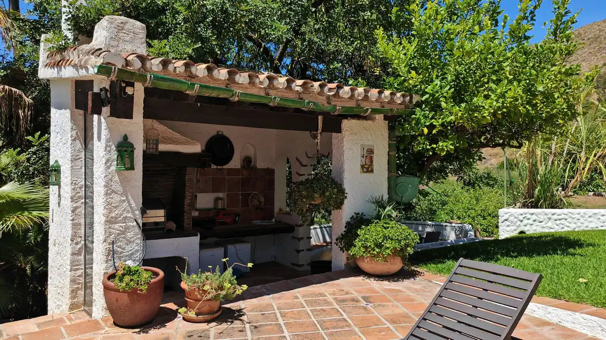 Jardí de Finca rústica en venda en Alhaurín El Grande amb Aire condicionat, Jardí privat i Terrassa