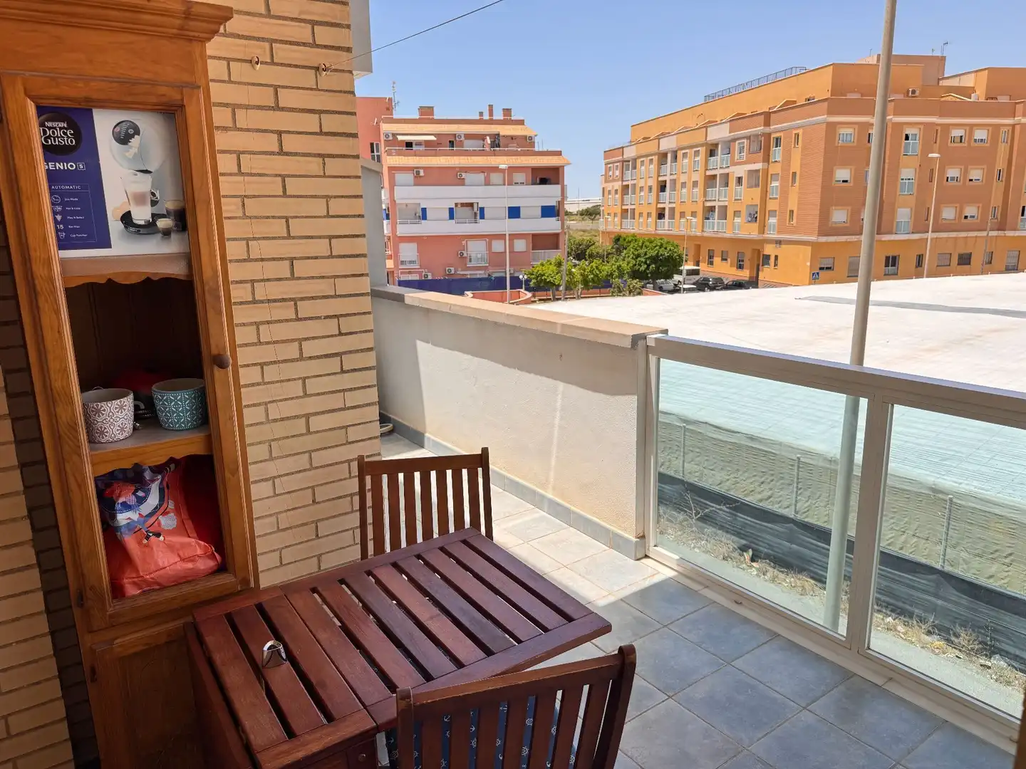 Terrassa de Apartament en venda en Roquetas de Mar amb Aire condicionat, Terrassa i Moblat