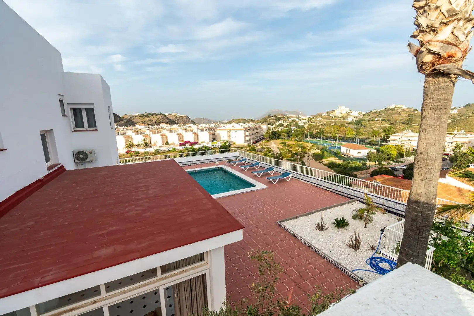 Piscina de Casa o xalet en venda en Águilas amb Aire condicionat, Jardí privat i Terrassa