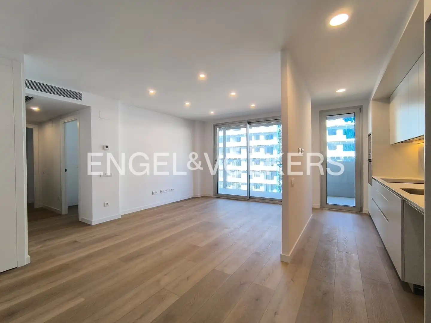 Living room of Flat for rent in Barcelona  with Air Conditioner, Heating and Terrace