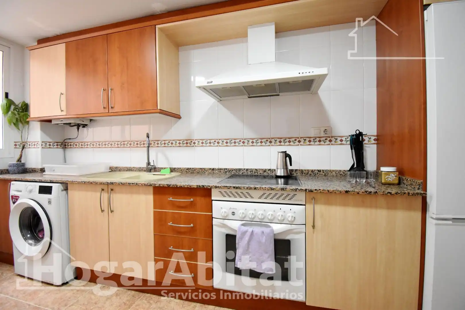 Cocina de Casa o chalet en venta en Benirredrà con Aire acondicionado, Terraza y Trastero