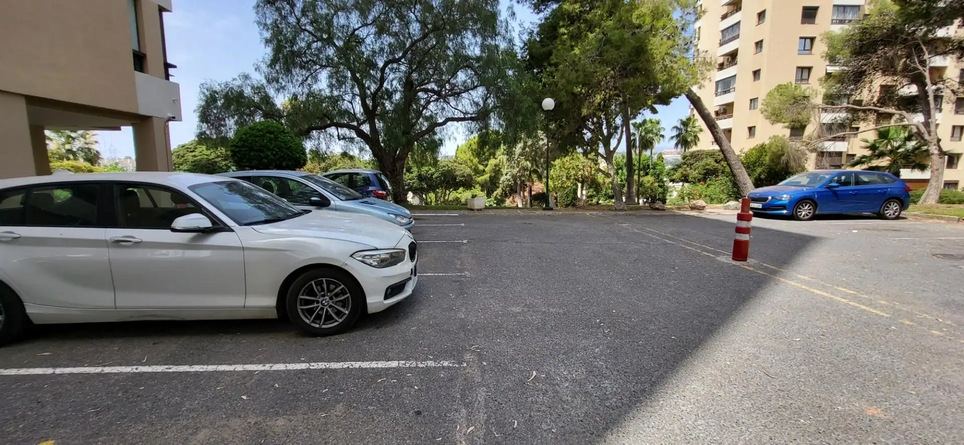Parking of Flat for rent in Marbella  with Air Conditioner, Heating and Terrace