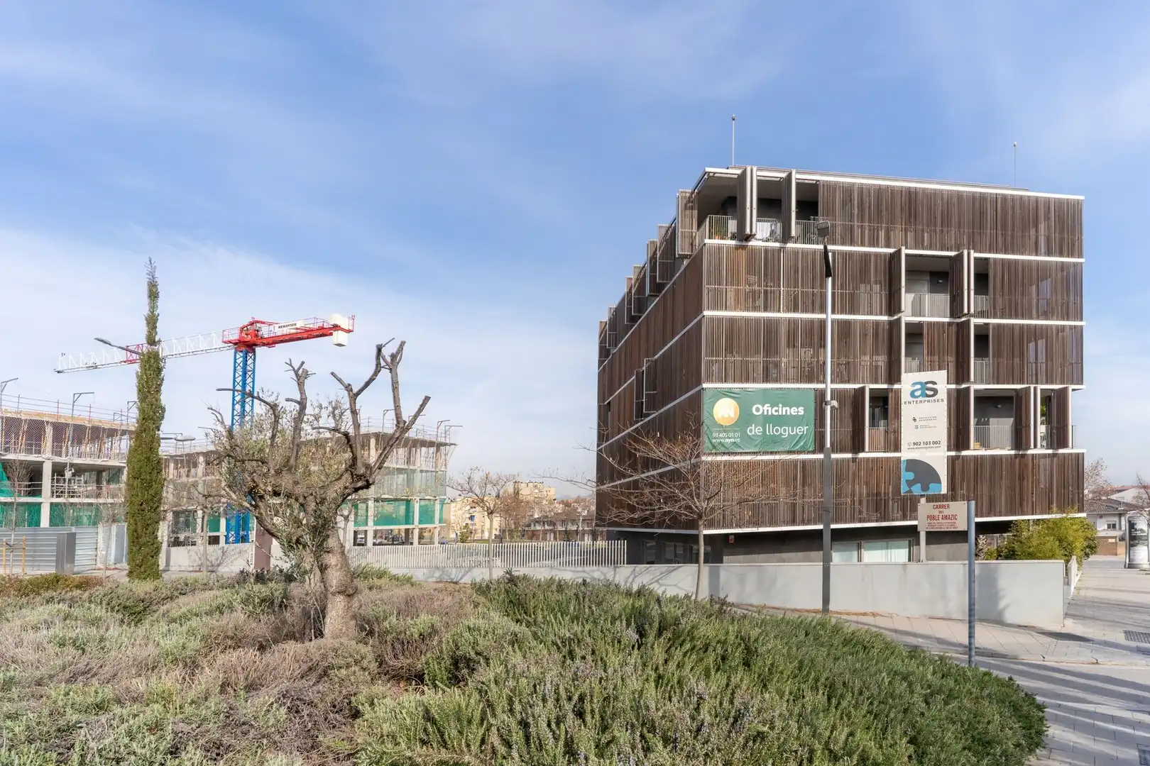Vista exterior de Oficina de alquiler en Sabadell con Aire acondicionado y Terraza