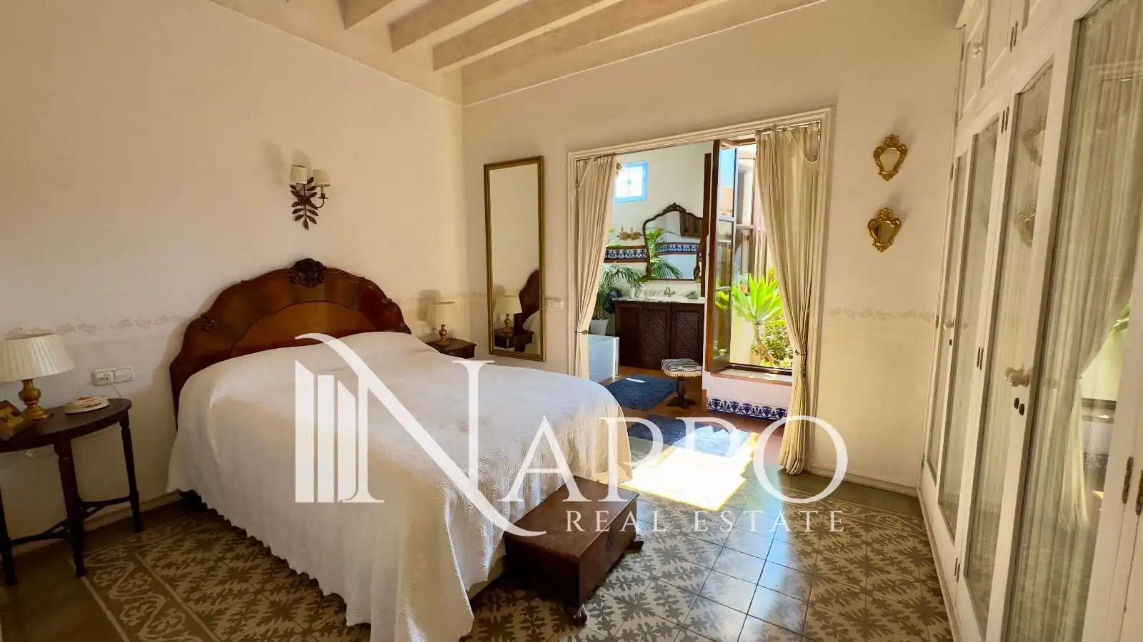 Bedroom of Houses for rent in  Palma de Mallorca  with Air Conditioner, Heating and Terrace