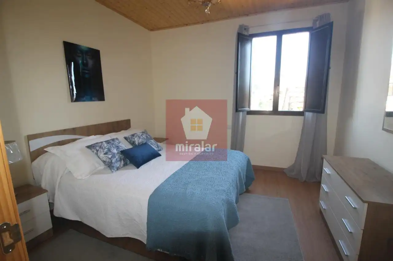Bedroom of Houses for rent in As Neves    with Storage room, Furnished and Balcony