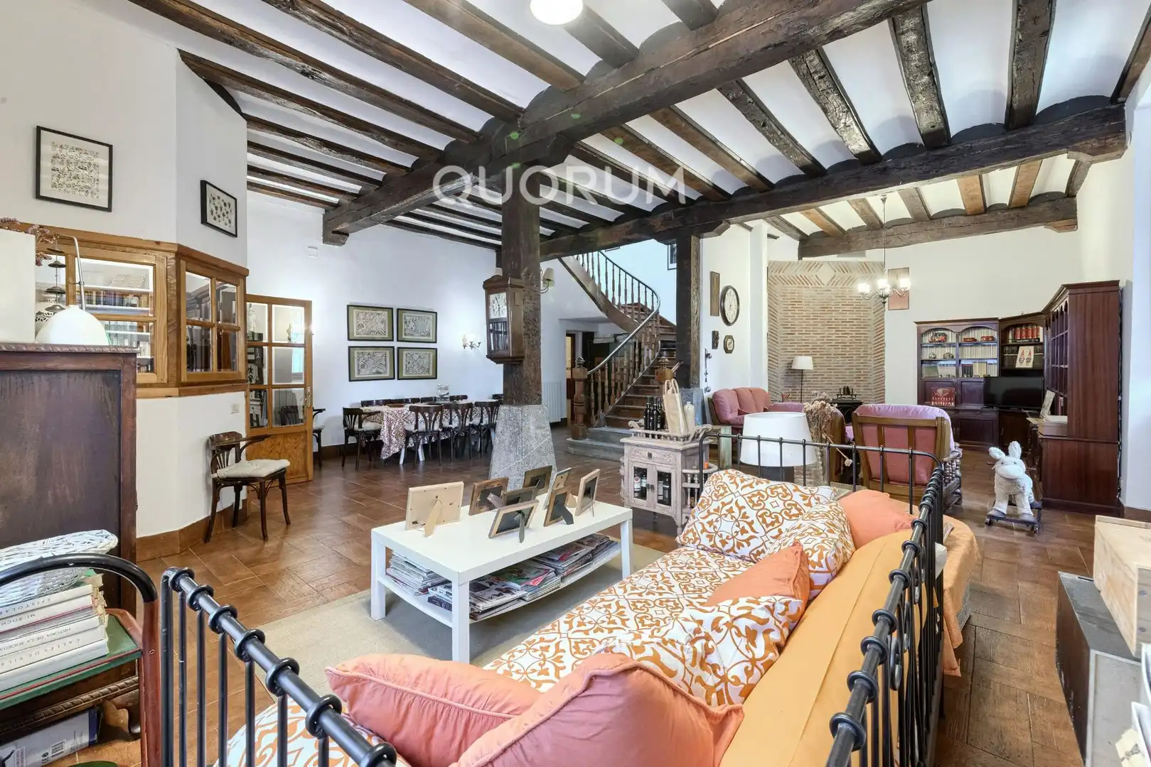 Sala de estar de Casa adosada en venta en Arrankudiaga / Zollo con Calefacción, Amueblado y Balcón