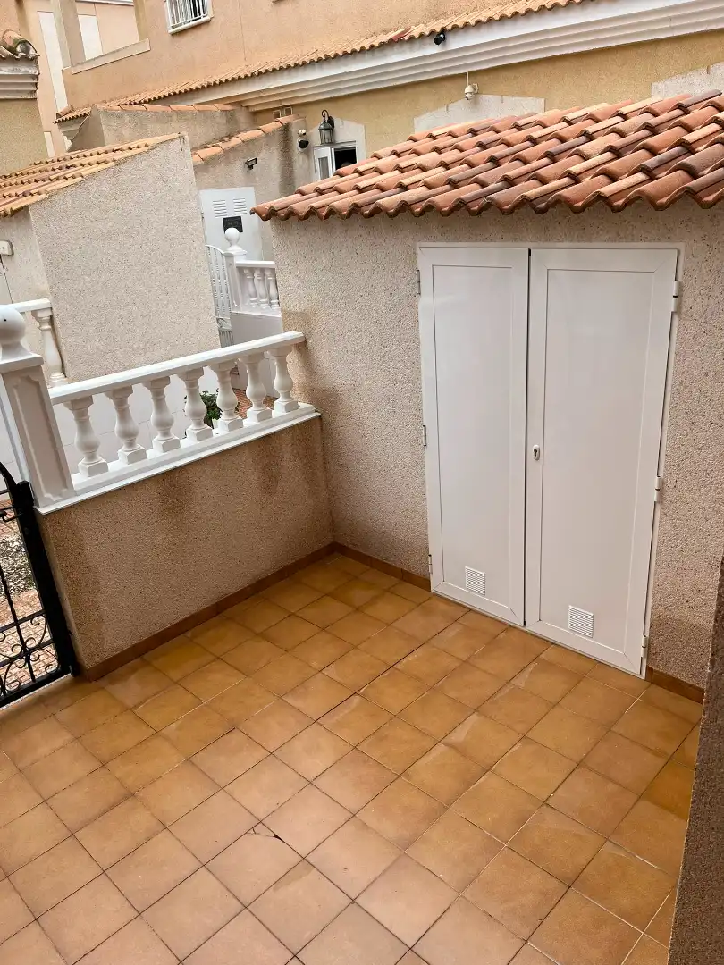 Terraza de Casa adosada en venta en Los Alcázares con Aire acondicionado, Jardín privado y Terraza