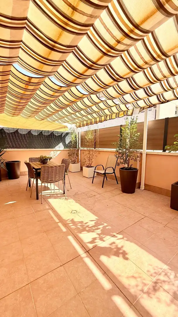 Terrassa de Casa adosada en venda en Cunit amb Aire condicionat, Calefacció i Jardí privat